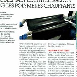 Film chauffant sur une ligne industrielle automobile